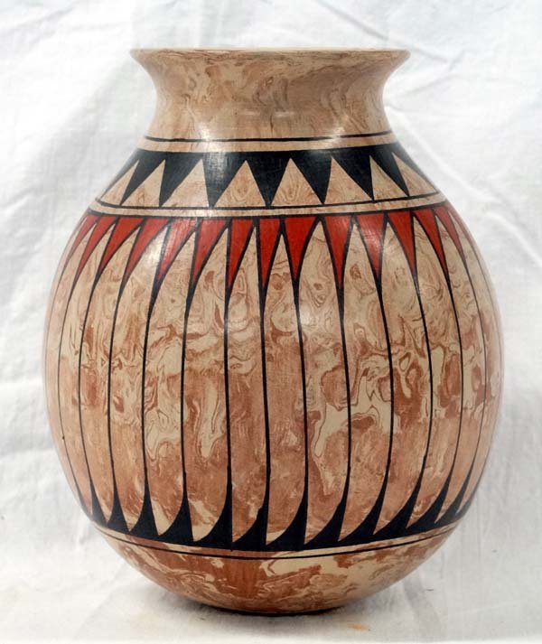 Mexican Mata Ortiz Polychrome Jar by Keeo (1 of 2)