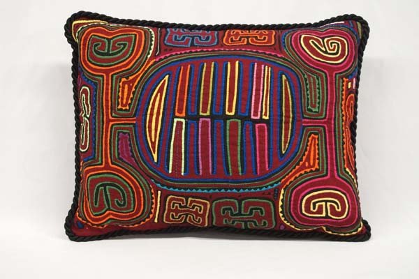 San Blas Island Mola Throw Pillow (1 of 2)