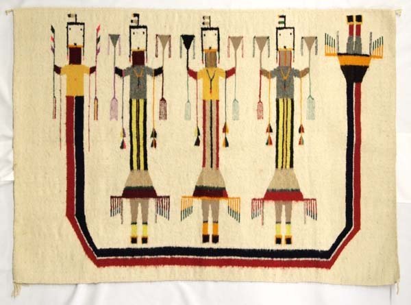 Native American Navajo Yei Rug (1 of 1)