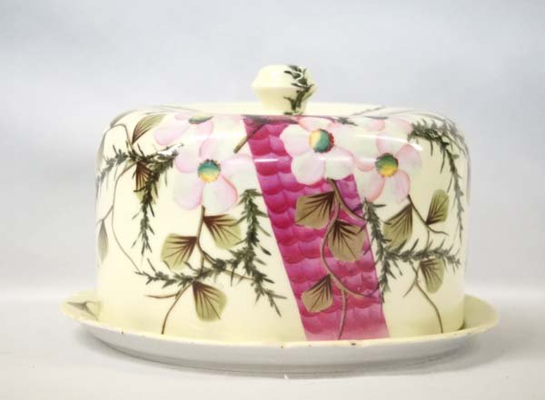 1800s  Erdmann Schlegelmilch Covered Cake Plate (1 of 4)