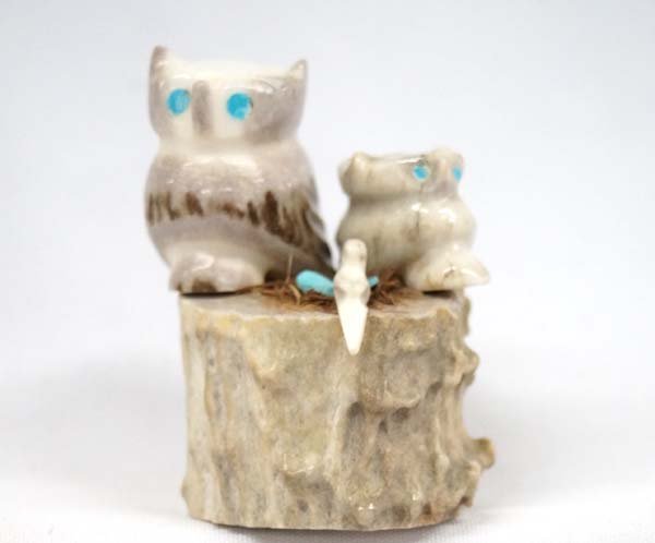 Zuni Antler Owl Fetish by Marvelita Phillips (1 of 6)