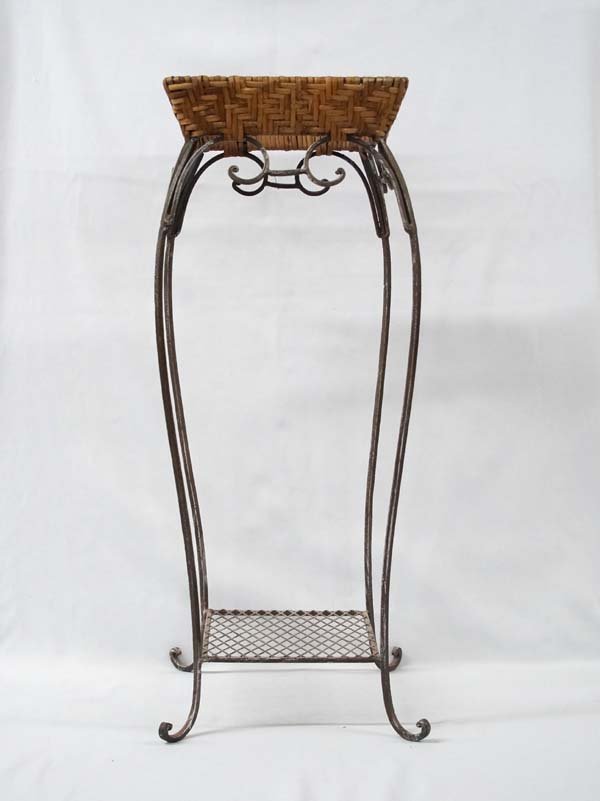 Wicker and Metal Table (1 of 3)