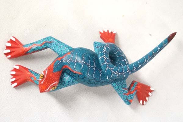 Mexican Oaxacan Alebrije Lizard by Hernandez (1 of 4)