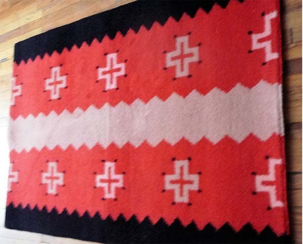 Brand New 100 Percent Wool Hand Knotted Area Rug (1 of 1)