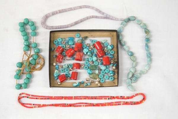 4 Strands of Beads Plus Loose Beads (1 of 2)