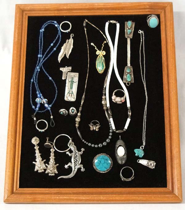 Collection of Jewelry, Some Native American (1 of 4)