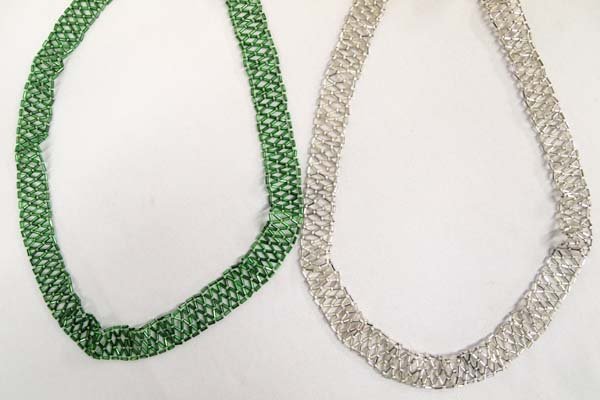 Pair of Mescalero Apache Beaded Necklaces (1 of 4)