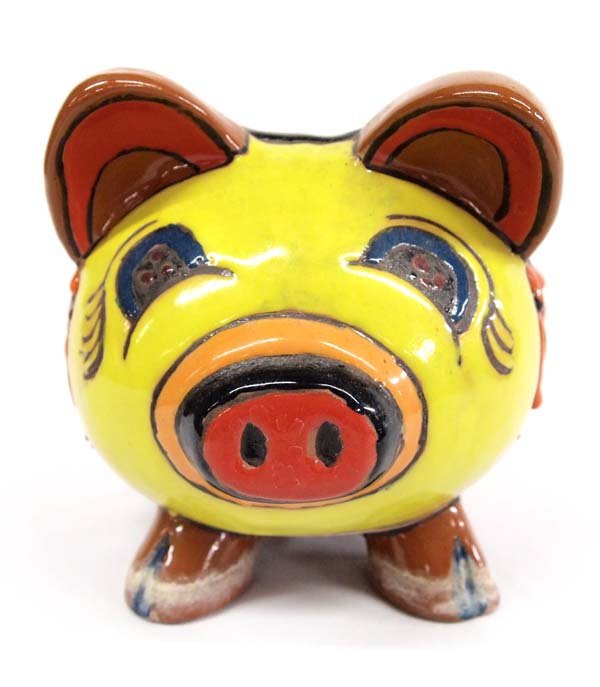 Mexican Ceramic Pig Planter (1 of 6)