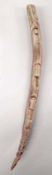 Native American Zuni Carved Antler Snake Fetish (1 of 4)