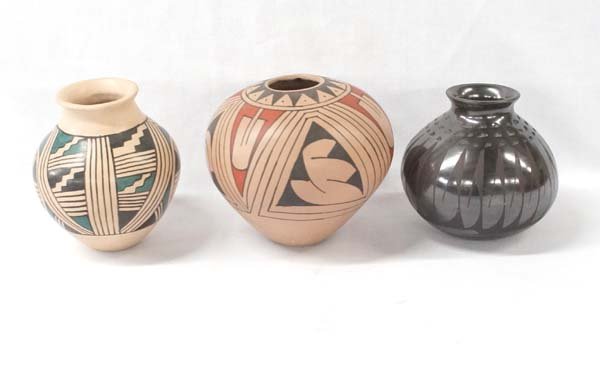 3 Pieces Mata Ortiz Pottery All Signed by Artists (1 of 4)