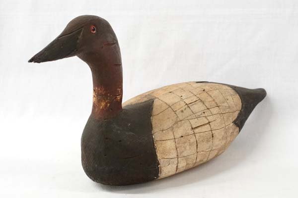 1975 Carved Wood Drake with Glass Eyes by Brackney (1 of 5)