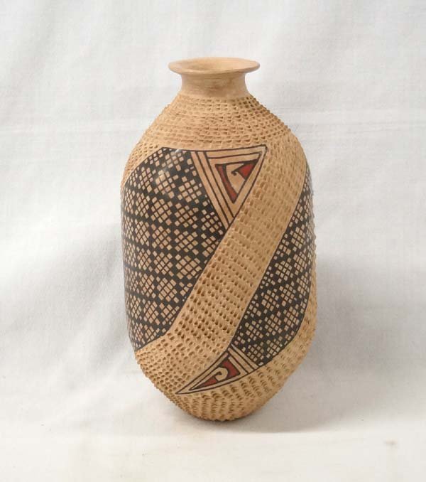 Mexican Mata Ortiz Polychrome Jar by A. Soto (1 of 3)