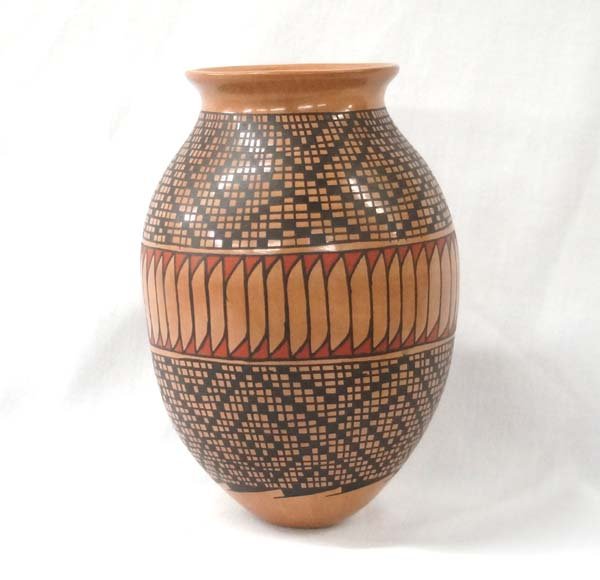 Mexican Mata Ortiz Polychrome Jar by Luis Ortiz (1 of 4)