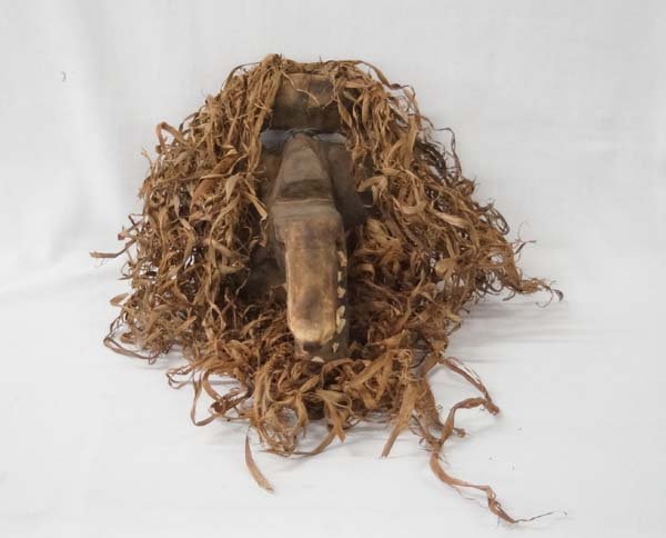 Vintage African Long Nose Wood Mask (1 of 3)