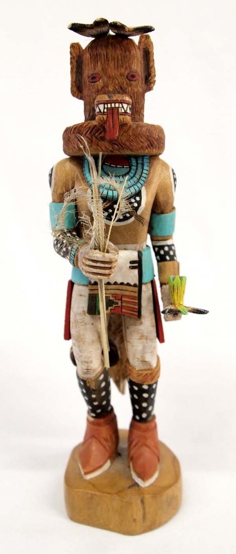 1991 Hopi Wolf Kachina by Sakhomenewa (R. Albert) (1 of 5)