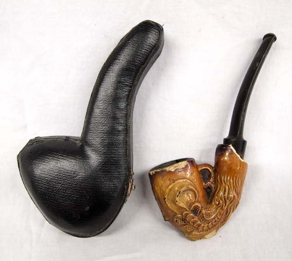 Pr Vintage Meerschaum Pipes, one case (1 of 6)