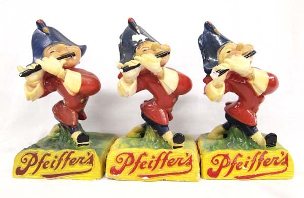 1950's Johnny Pfeiffer Chalk Beer Statues (1 of 4)