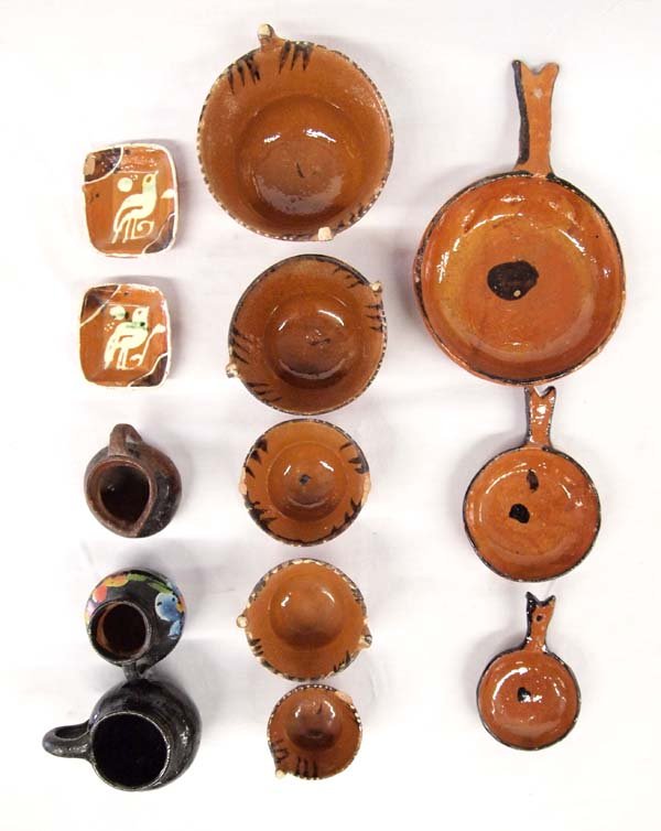 Antique Mexican Pottery Collectibles (1 of 2)