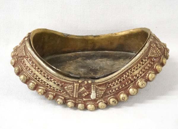 Antique East India Brass Ashtray (1 of 3)