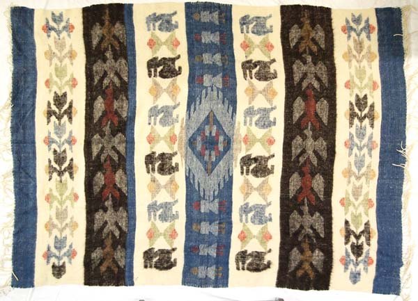 2 South American 100 Percent Wool Textiles (1 of 5)