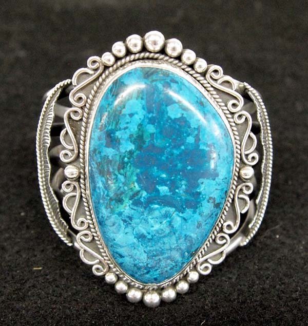 1950 Navajo Old Pawn Sterling Silver Bracelet (1 of 4)