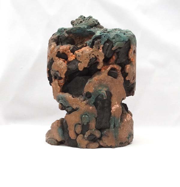 New Mexico Cobre Mine Copper Splash Art (1 of 2)