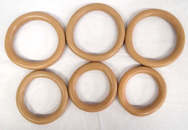 6 Mexican Mata Ortiz Pottery Rings (1 of 2)