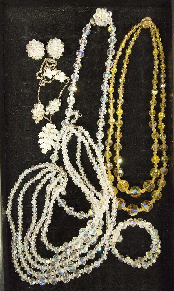 Vintage Estate Crystal Jewelry (1 of 5)
