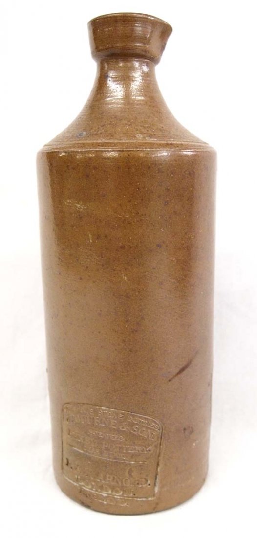 Antique J. Bourne & Son Vitreous Crock Ink Bottle (1 of 3)