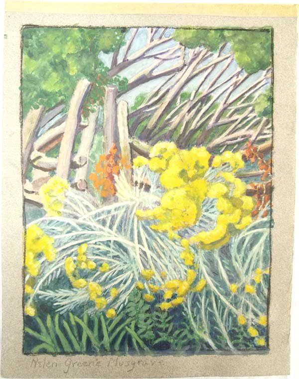 Original Watercolor by Helen Green Musgrave (1 of 3)