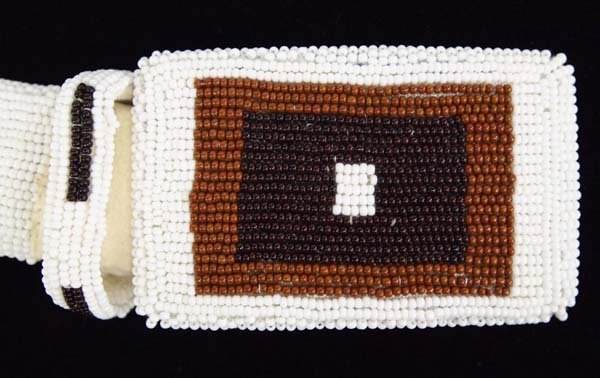 Native American Plains Indian Fully Beaded Belt (1 of 3)