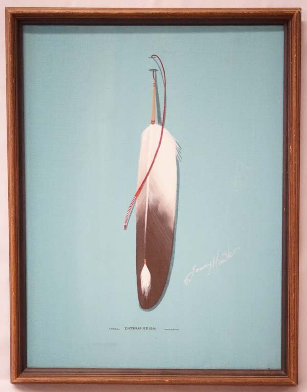 Original Creek Acrylic Painting by Jonny Hawk (1 of 4)