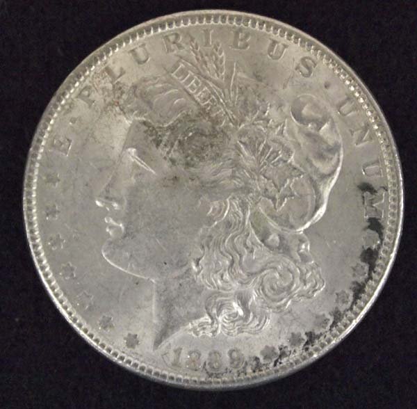 1889 Morgan Silver Dollar: 1889 Morgan Silver Dollar