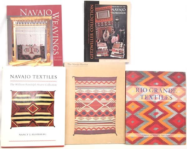5 Native American Textile-Weaving Reference Books (1 of 7)