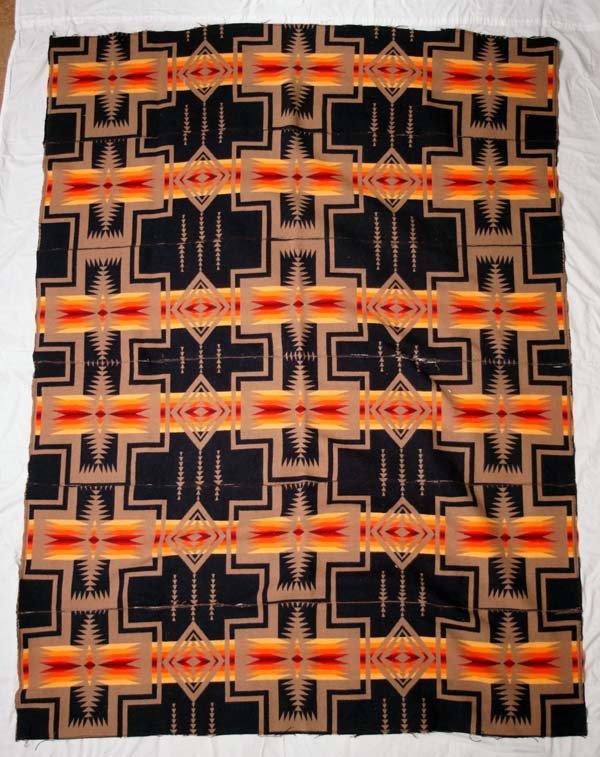 Antique Pendleton Over Sized Wool Blanket (1 of 5)