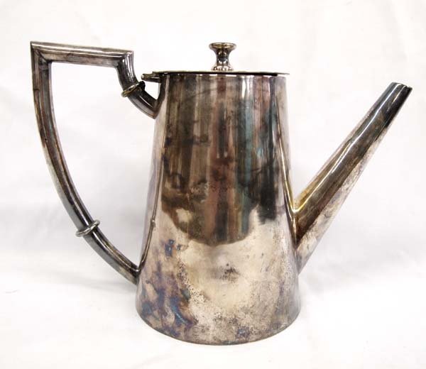 Mexican Silver Coffee Pot (1 of 3)