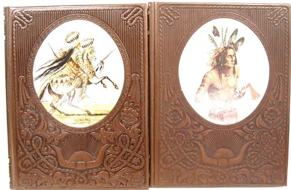 Old West Time Leather Book Indians & Great Chiefs: Old West Time Leather Book Indians & Great Chiefs.