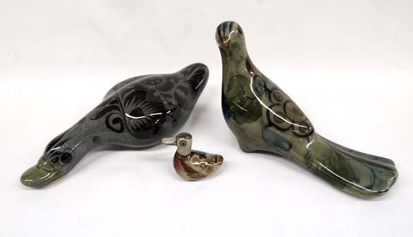 3 Pieces of Mexican Tonala Pottery (1 of 4)