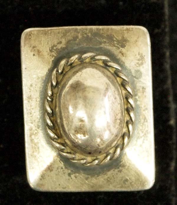 1940 Fred Harvey Sterling Silver Ring, Sz 7 (1 of 3)