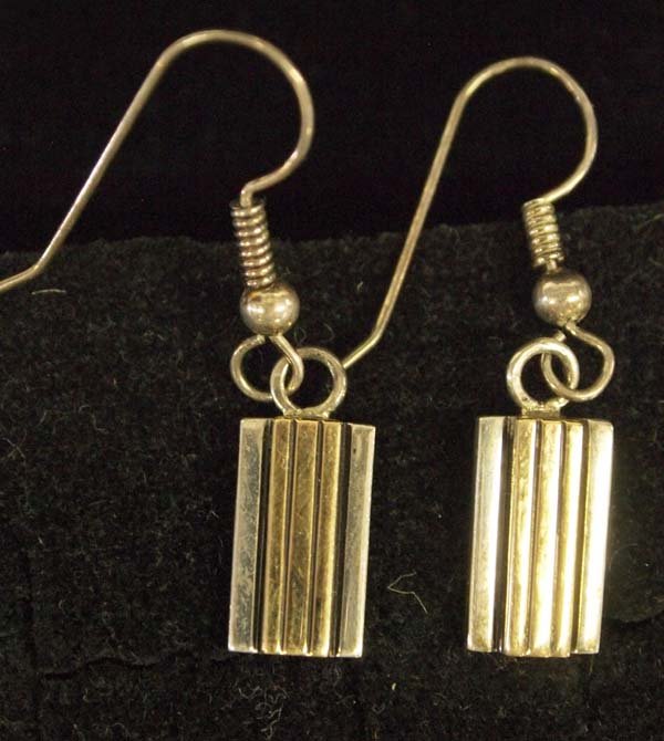 Zunii 14K Gold on Sterling Earrings by R. Gasper (1 of 3)