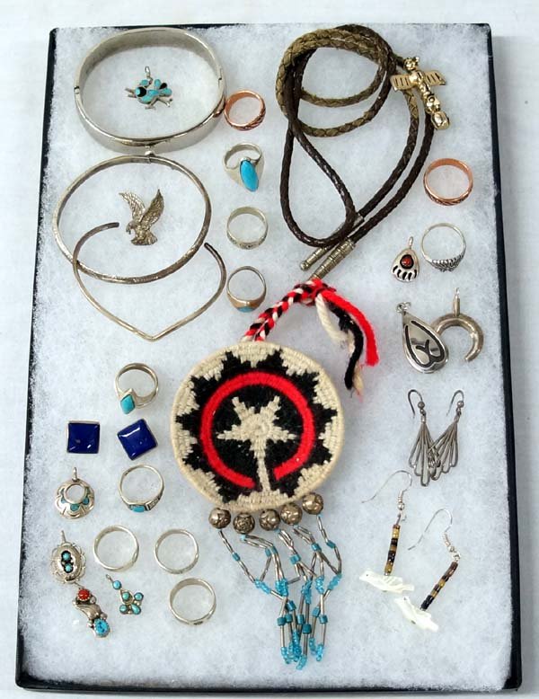 Sterling Silver Jewelry, Some Native American (1 of 4)