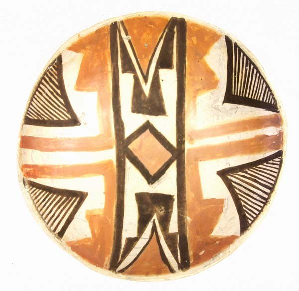 Historic Laguna Polychrome Shallow Bowl (1 of 3)