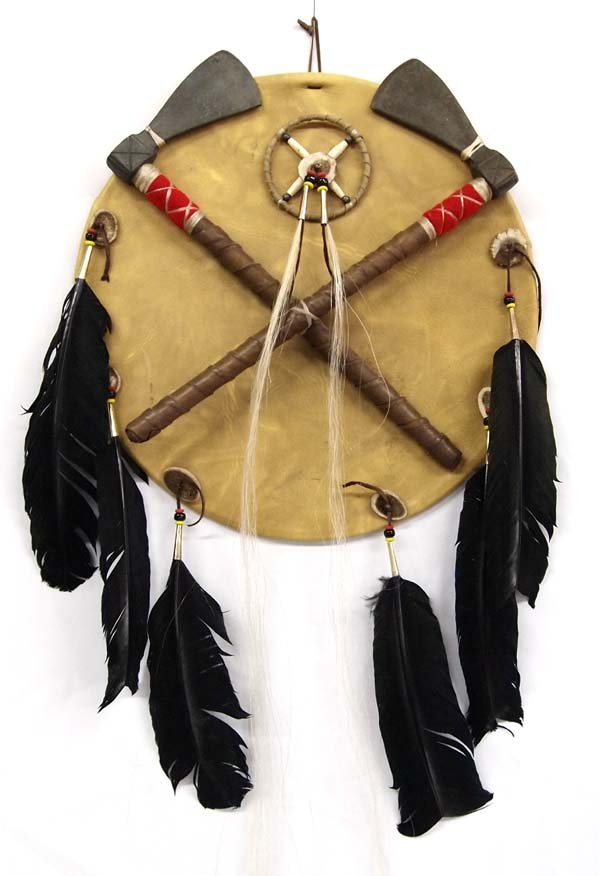 Navajo Double Tomahawk War Banner by Tim Largo (1 of 3)