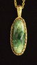 Pit River Indian 14K Gold Pendant Necklace
