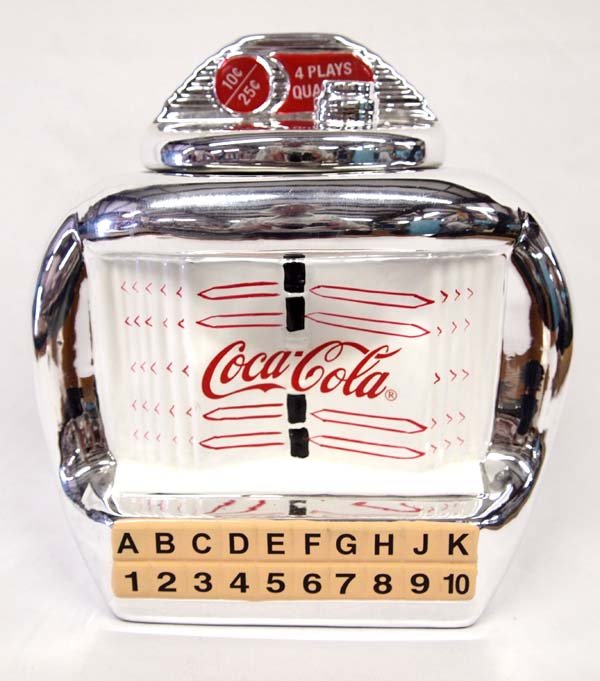 2000 Coca-Cola Juke Box Cookie Jar (1 of 3)