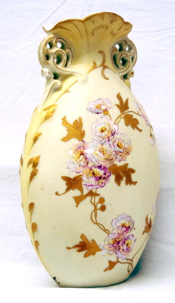 Antique PMC French Limoges Porcelain Vase (1 of 3)
