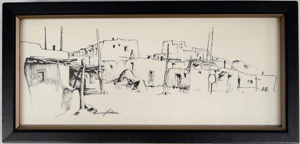 Signed Watercolor Painting by Dorothy L. Vorhees (1 of 3)