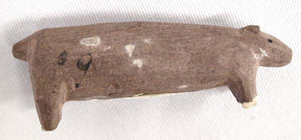 Very Old Native American Ojo Rock Bobcat Fetish (1 of 2)