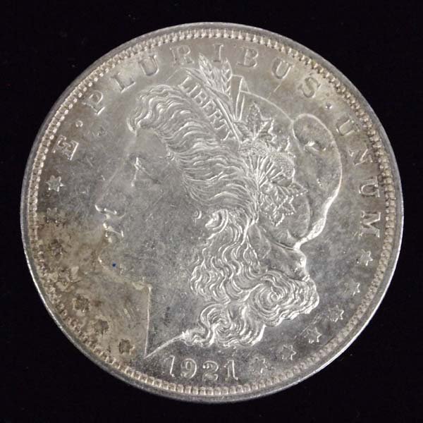 1921 Morgan Silver Dollar: 1921 Morgan Silver Dollar