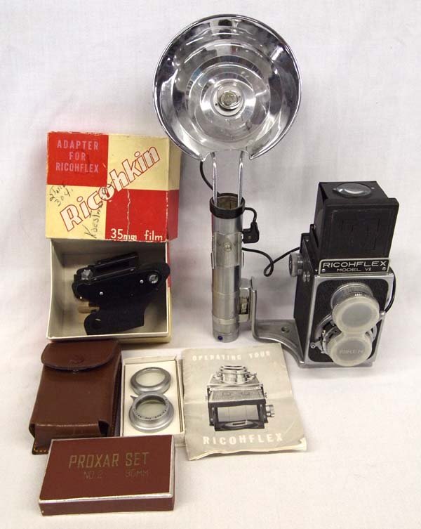 Super Ricohflex Ricohflex Viis 希少】Super Ricohflex 二眼レフ